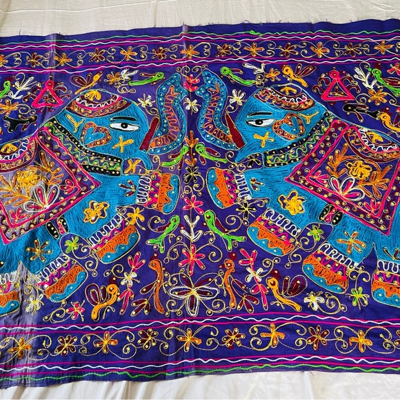Stunning embroidered Wall Tapestry